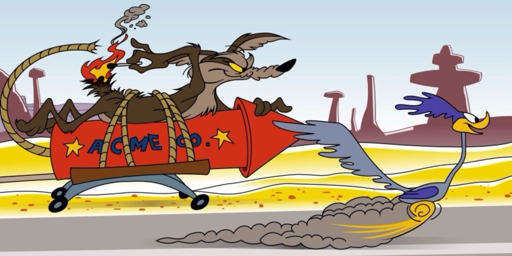coyote and road runner acme rocket