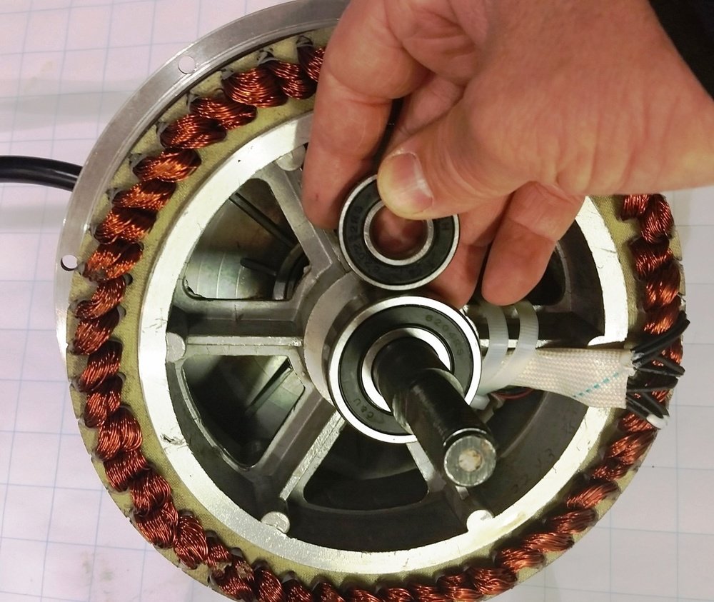 moptor and bearing