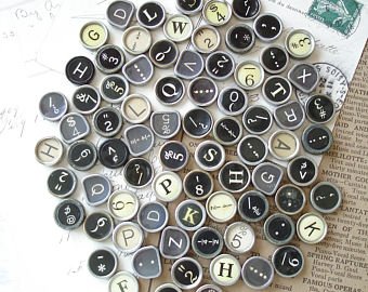 type writer keys
